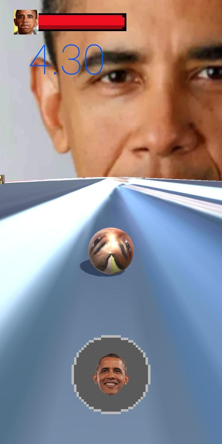 OBAMA ROLLS INFINTELY THE GAME screenshot 3