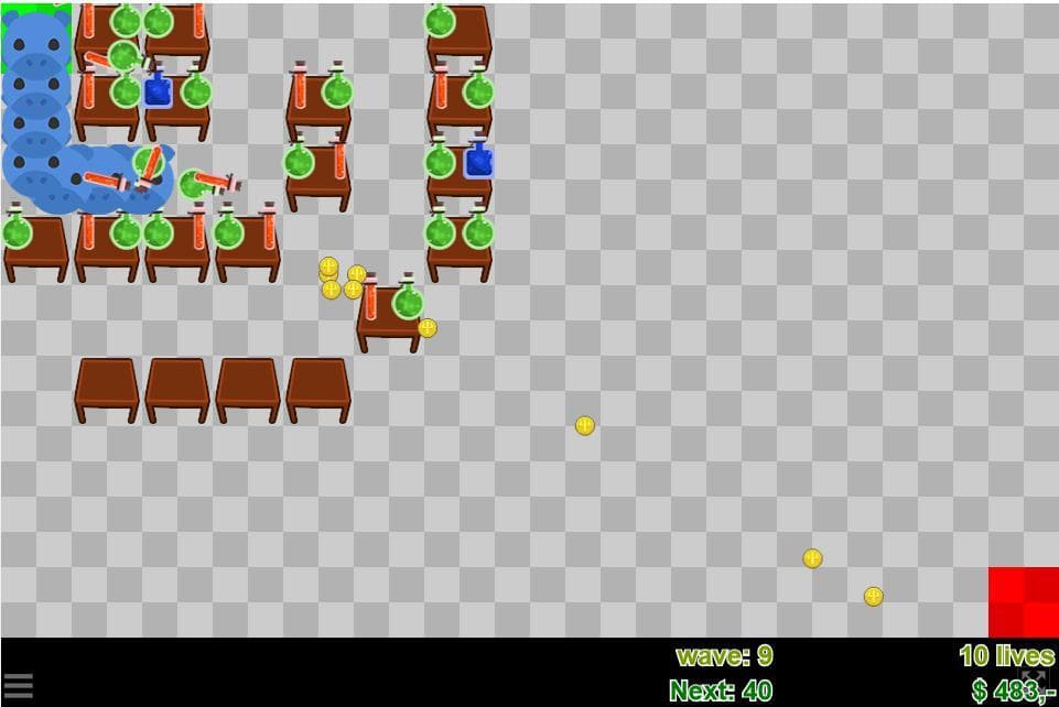 JS48 game jam entry - Tower Defense