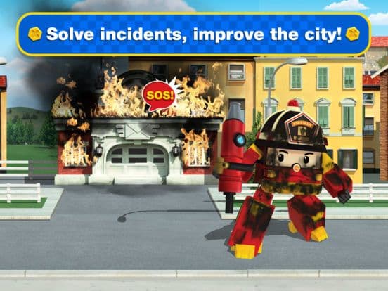 Robocar Poli Cars: Town Games screenshot 5