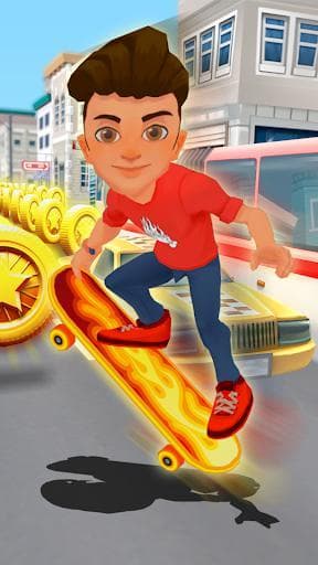 Skater Rush - Endless Skateboard Game screenshot 4