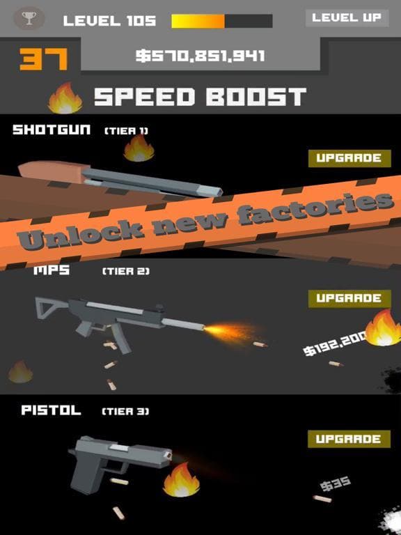 Idle Tap: Guns Tycoon Factory screenshot 3