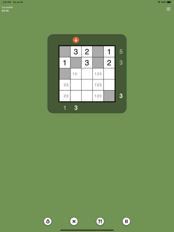 Sumaddle screenshot 2