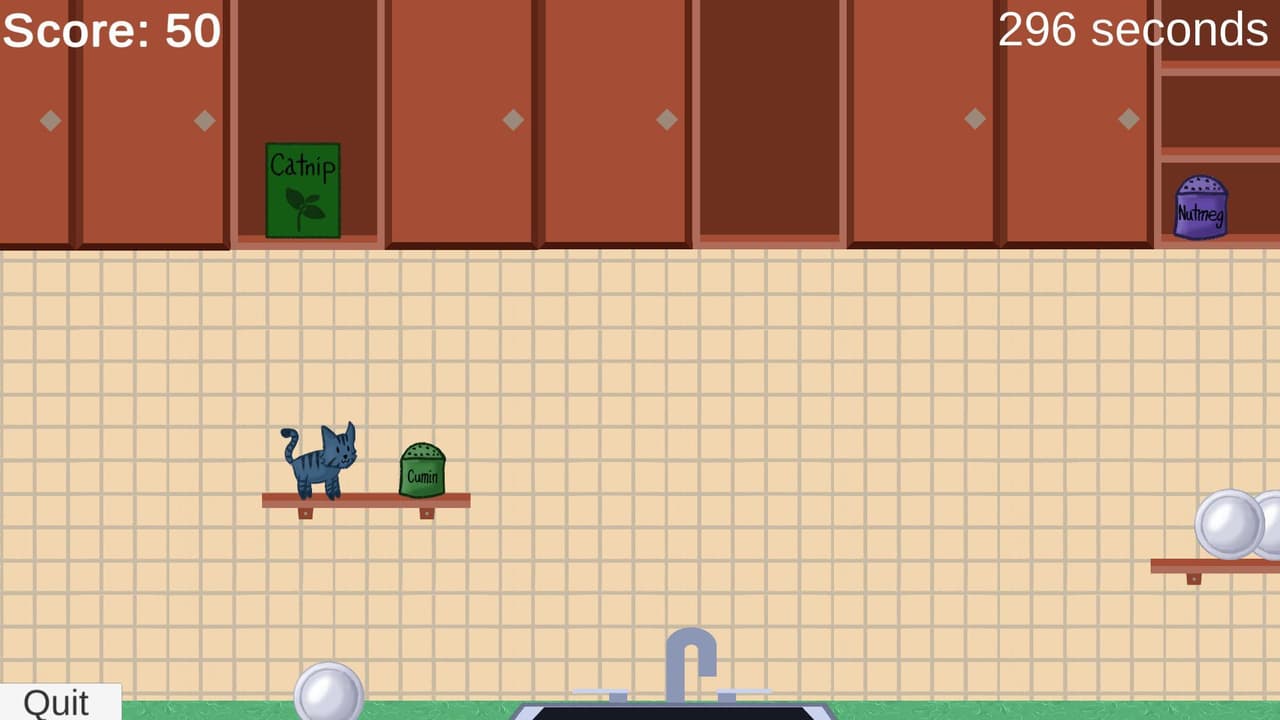 A Basic Cat Platformer screenshot 2