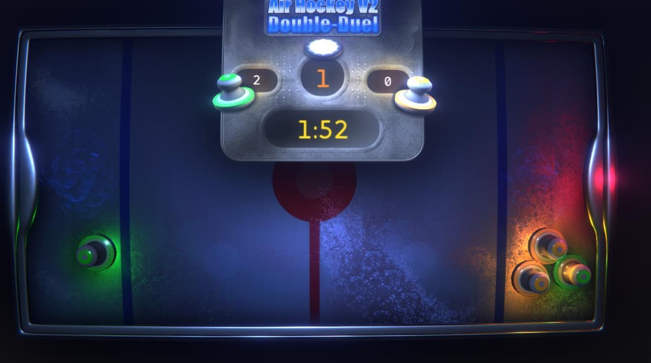 Air Hockey Double-Duel V2 (Studio-AE.org) screenshot 3
