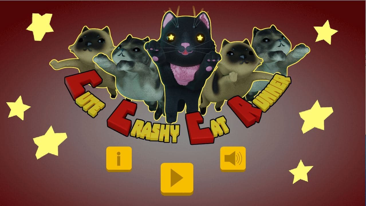 Cute Crushy Cat Runner screenshot 2