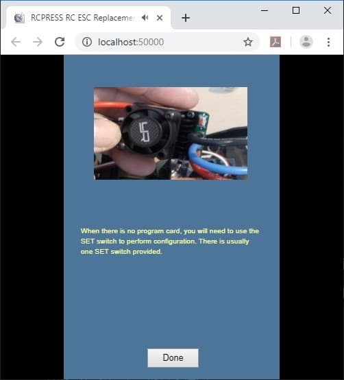 RCPRESS Configuring ESC Throttle Range screenshot 3