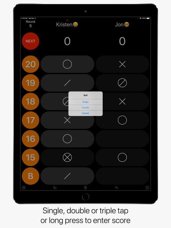 Dart Scoreboard Pro screenshot 3