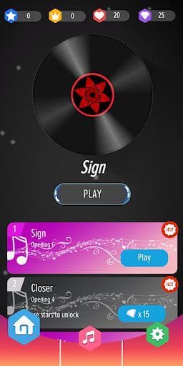 Piano Tiles - Anime Songs screenshot 3