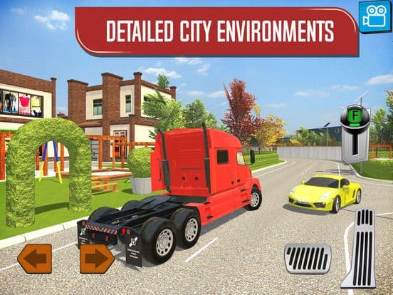 Delivery Truck Driver Highway Ride Simulator screenshot 3