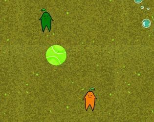 Underwater Vegetable Soccer