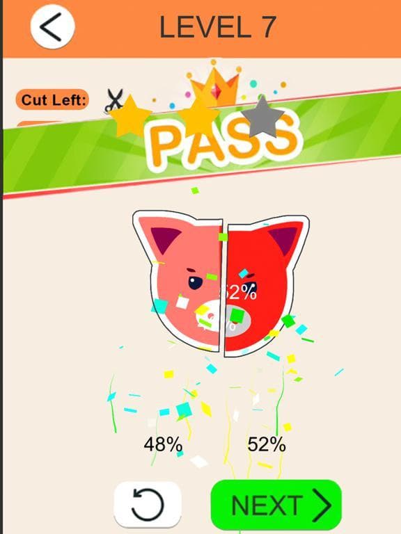 Slice it! 2 -Cut line puzzle screenshot 4