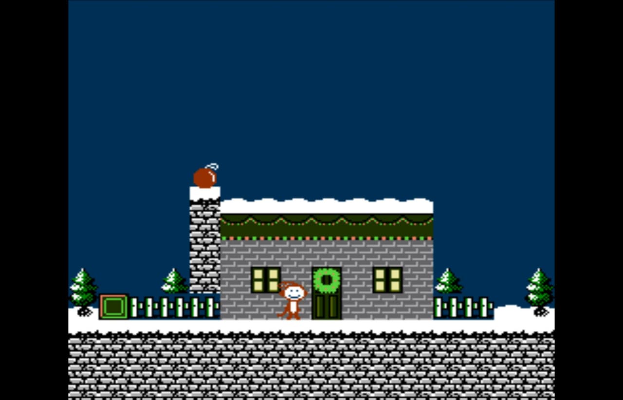 Mr. Maymunshines Christmas Land (NES ROM) screenshot 3