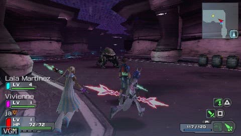 Phantasy Star Portable screenshot 4