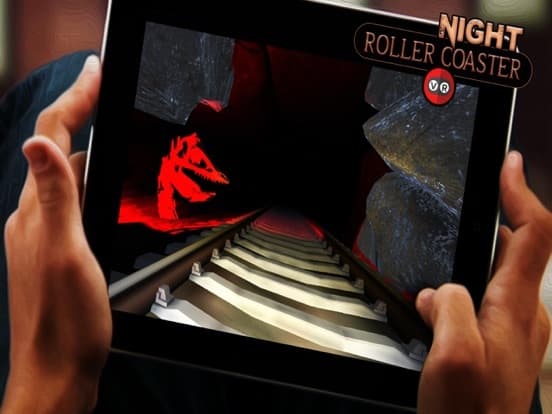 Night Roller Coaster VR screenshot 5