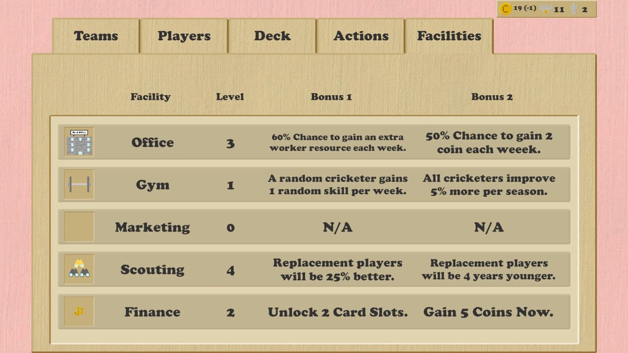Cool Cucumber Cricket Manager screenshot 5