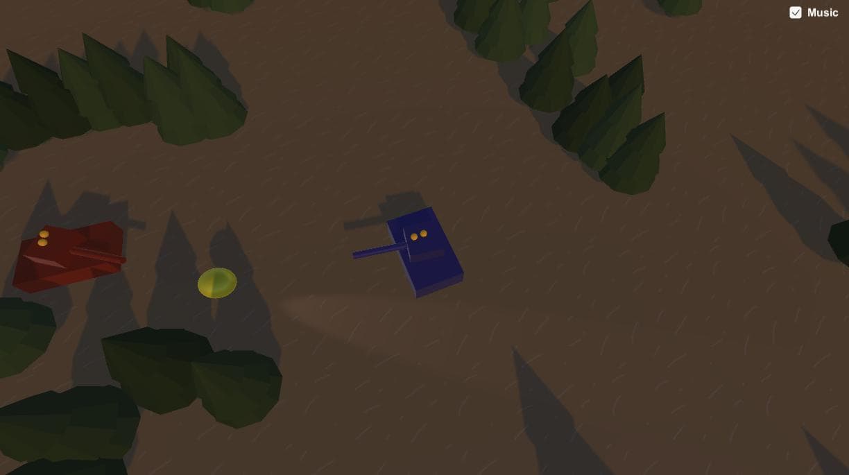 Tanks in the forest