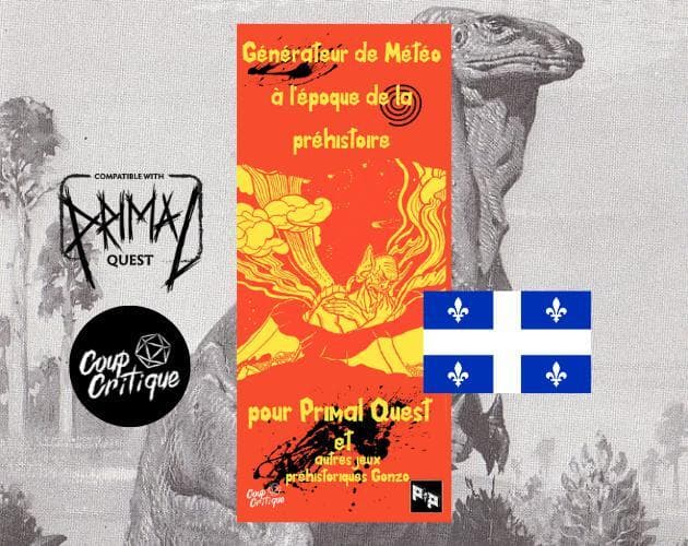 Générateur de température à lépoque de la préhistoire.