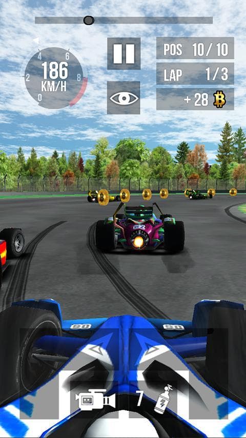 Thumb Formula Racing screenshot 2