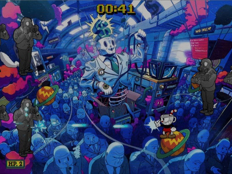 Cuphead "You cant run away from God" screenshot 4