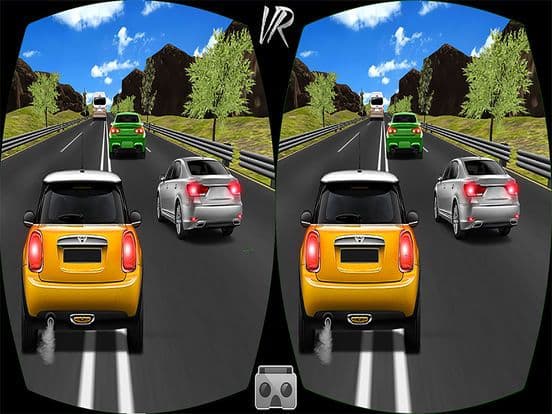 VR Highway Traffic Racing Fever screenshot 3