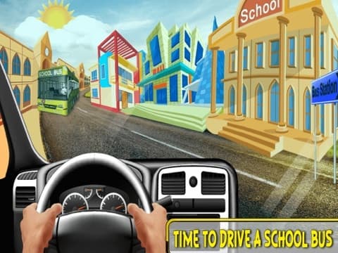 3D School Bus Driver Simulator screenshot 4