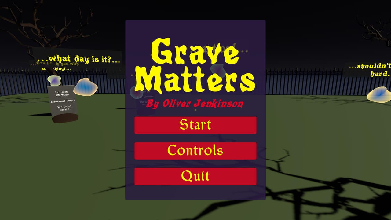 Week 3 - Grave Matters screenshot 2
