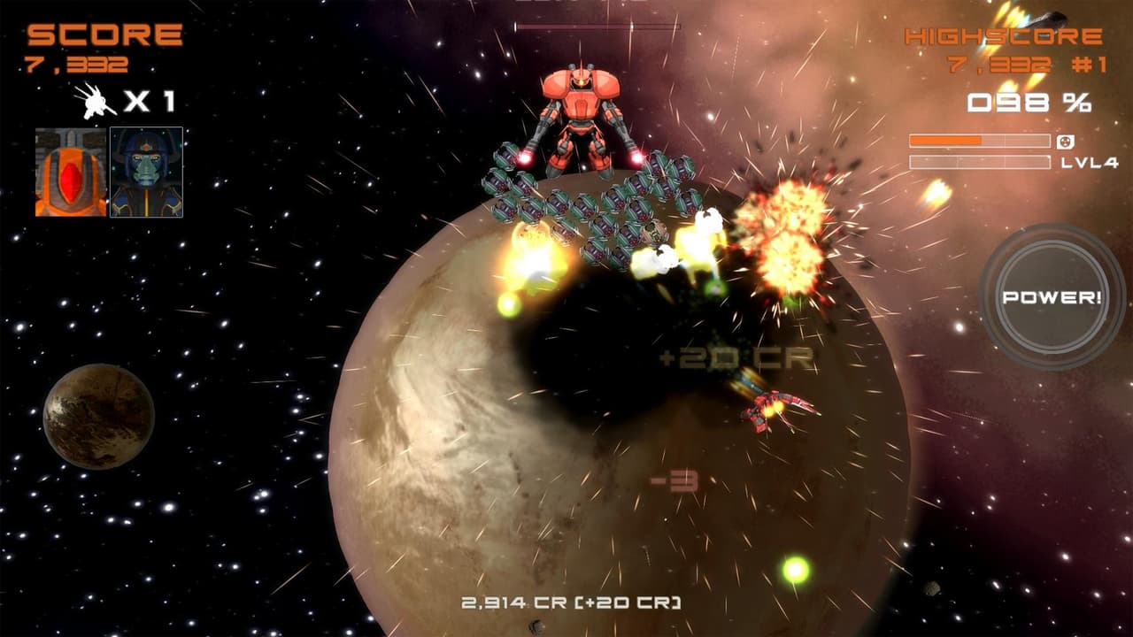 Quantum Revenge - Mecha Robot Space Shooter screenshot 2