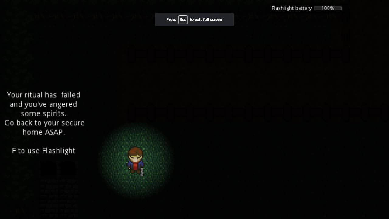 Trip in the dark