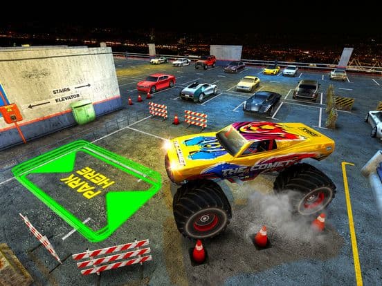 Multi Storey Monster Truck Parking Simulator 2017 screenshot 5