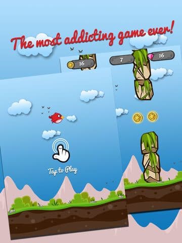 Fly Wings - The Ultimate Free Fly Bird screenshot 2