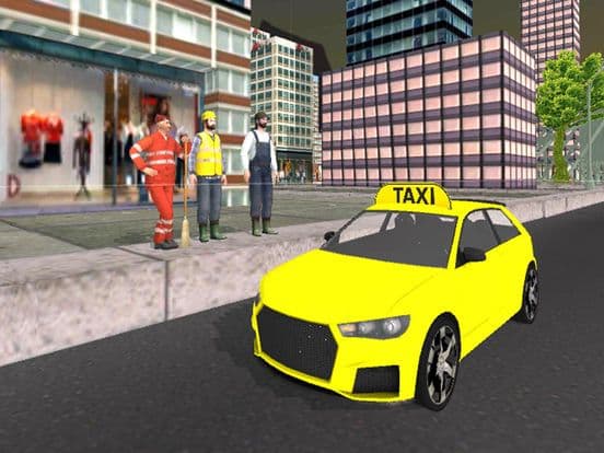 City Taxi Car Driver Simulator screenshot 4