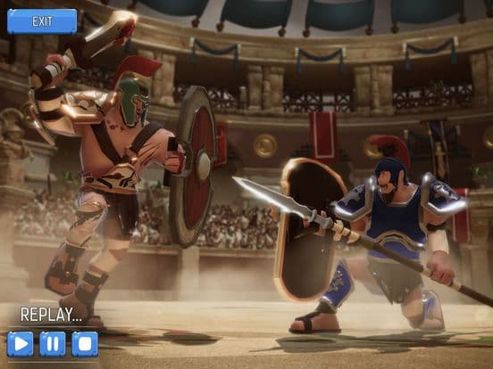 Gladiator Heroes - Clans Clash screenshot 5