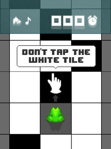 Dont step the white tile with Tiny Frog screenshot 2