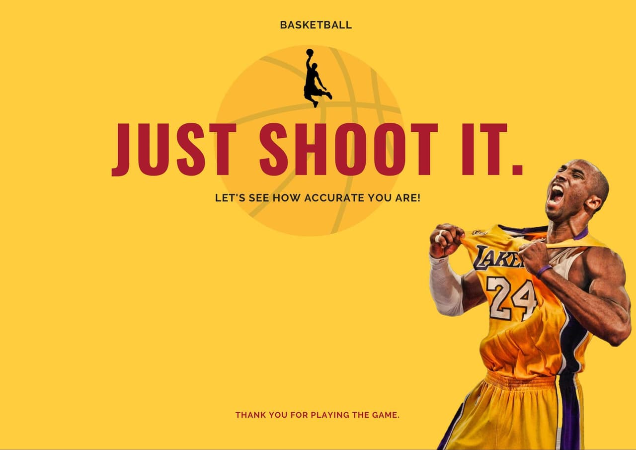 Just Shoot It!