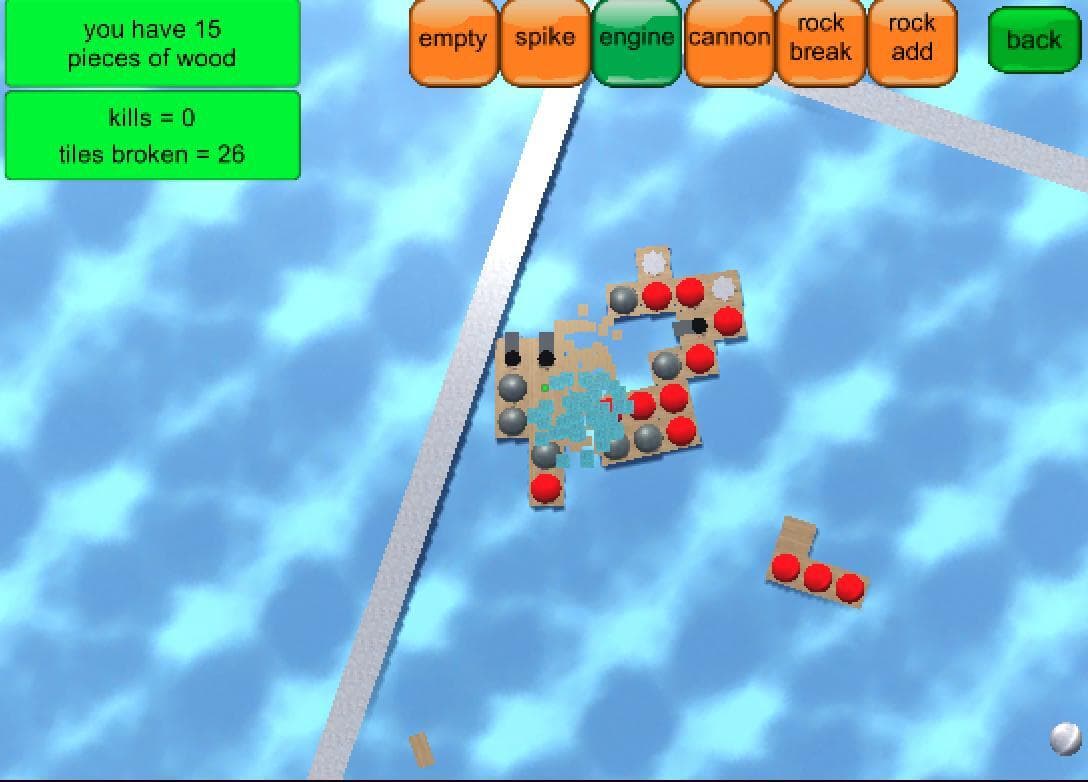 raft wars (itch) screenshot 4