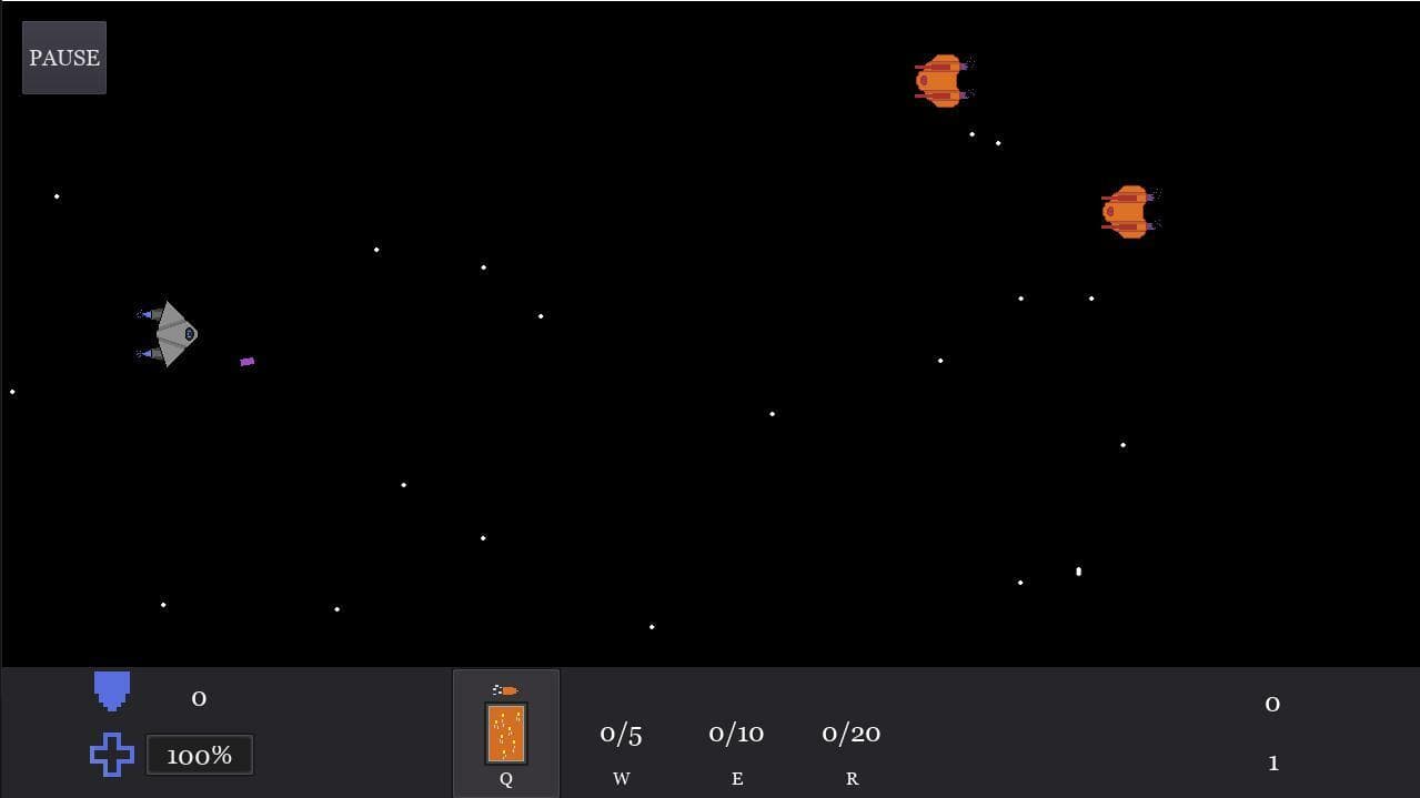 Controlless SpaceShooter