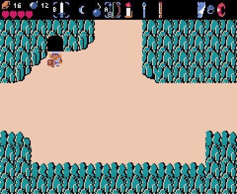 Mini Zelda on Pyxel ミニ ゼルダ (uzumakey) screenshot 3