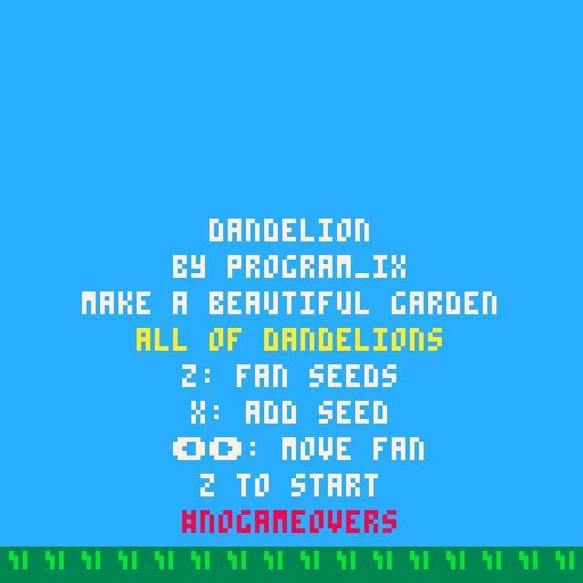 DANDELION (PROGRAM_IX)