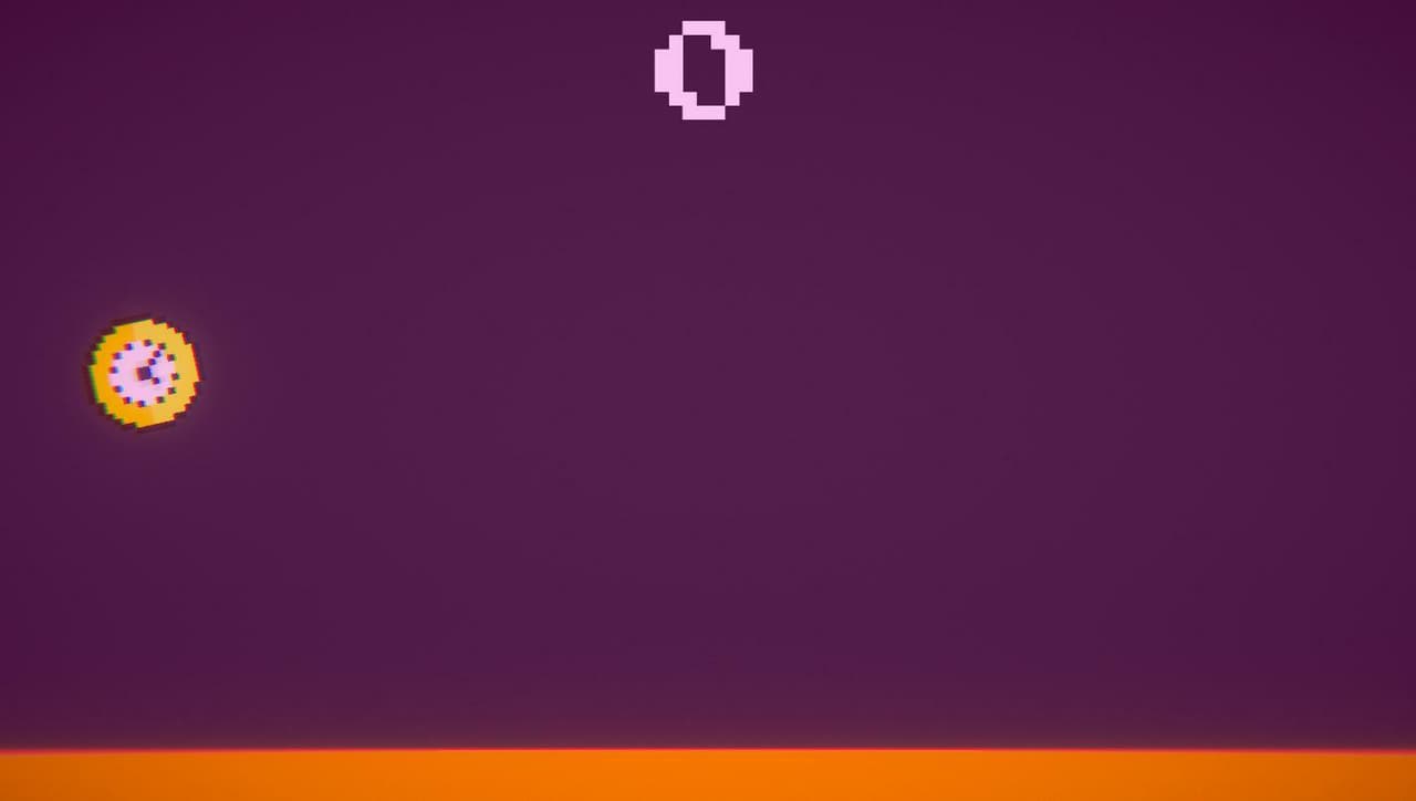 Bouncy Clock