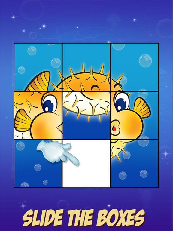 Sea Animals Slide Puzzle For Kids screenshot 4