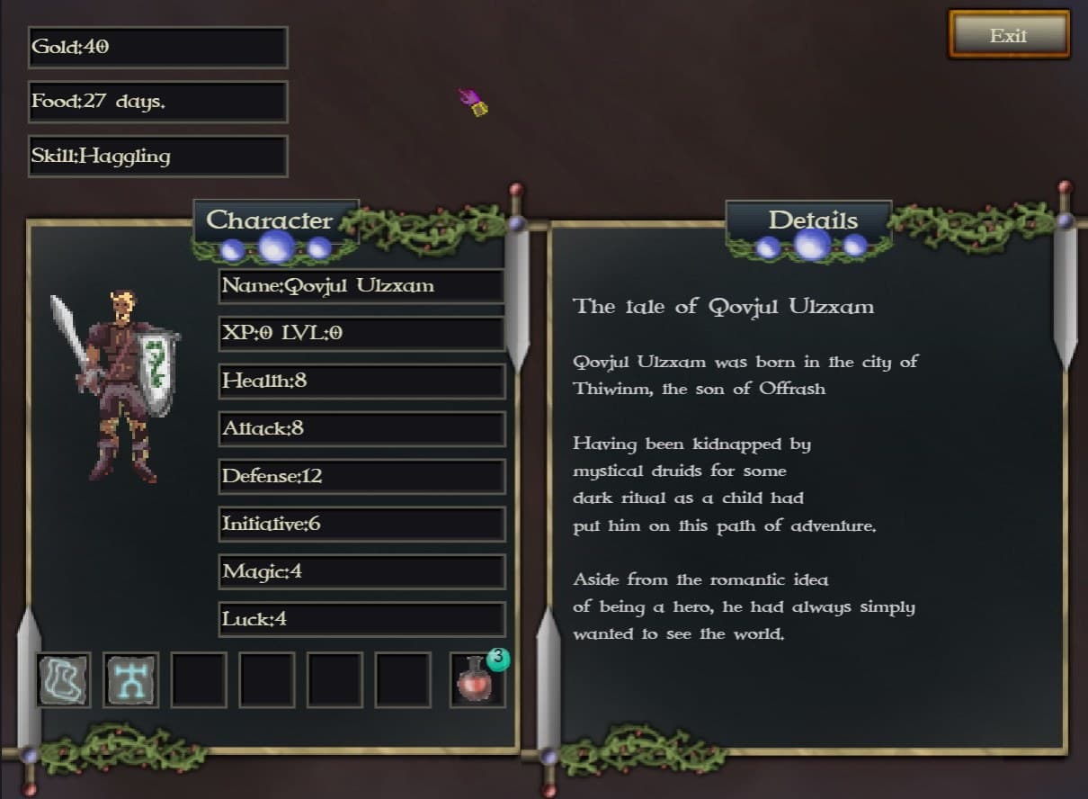 Warlock (itch) (Matt Lloyd) screenshot 2