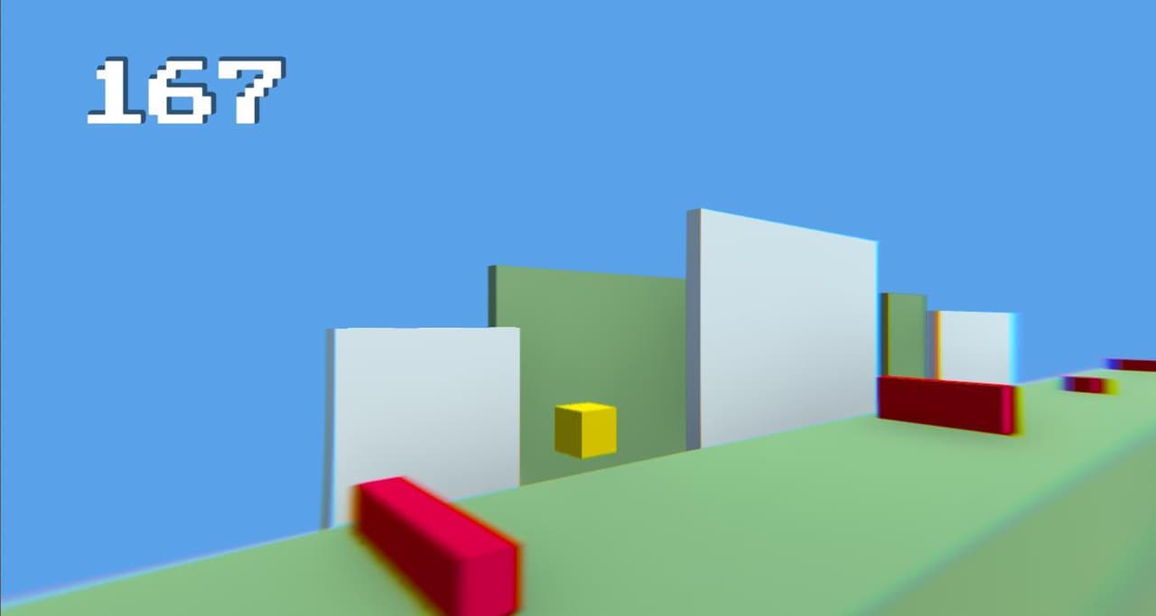 Its just a jumping cube screenshot 2