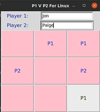 P1 V P2