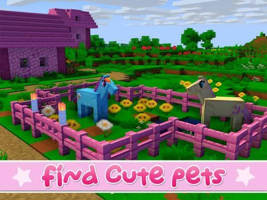 Kawaii World - Craft and Build screenshot 2