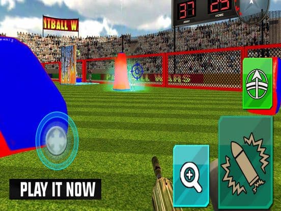 Paintball Shooter Fighting screenshot 2
