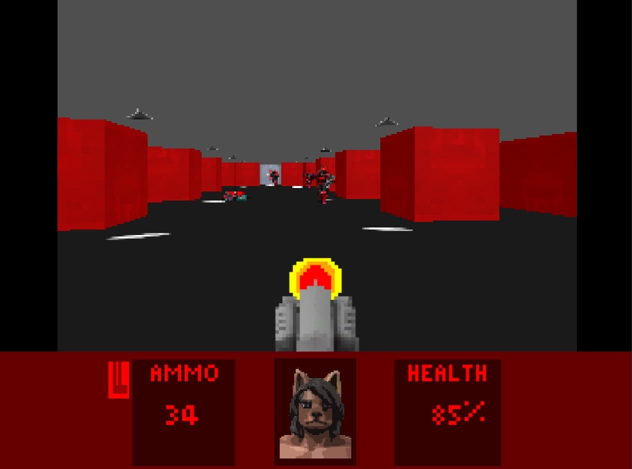 Dirk Wolffang: DOS Games Fall Jam edition screenshot 5