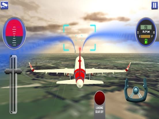 Flying Airplane Simulator 3D screenshot 3