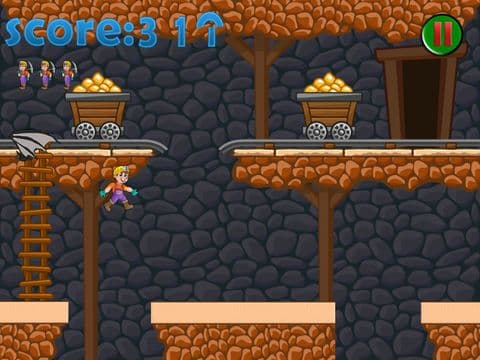 Gold Mine Pitfall Escape Dash