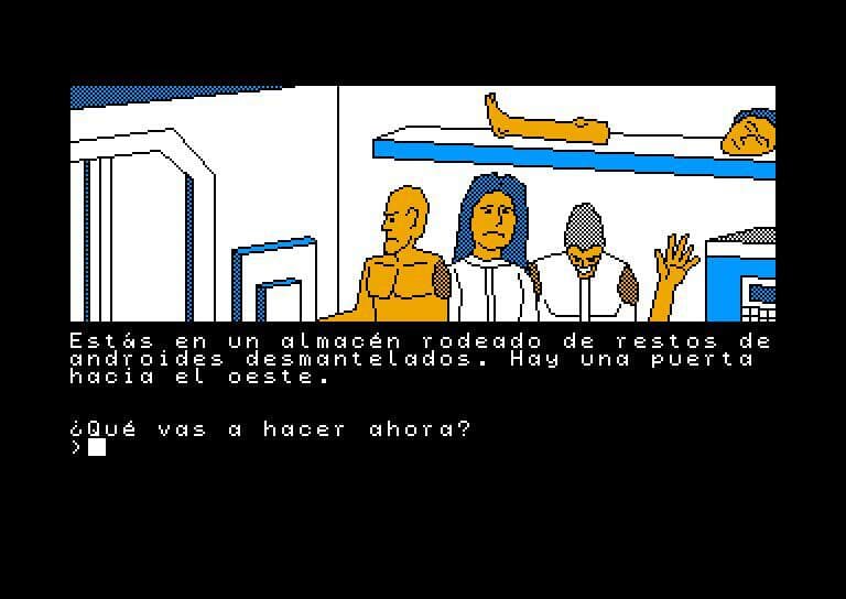 Cero Absoluto (Amstrad CPC) (Spanish) screenshot 4