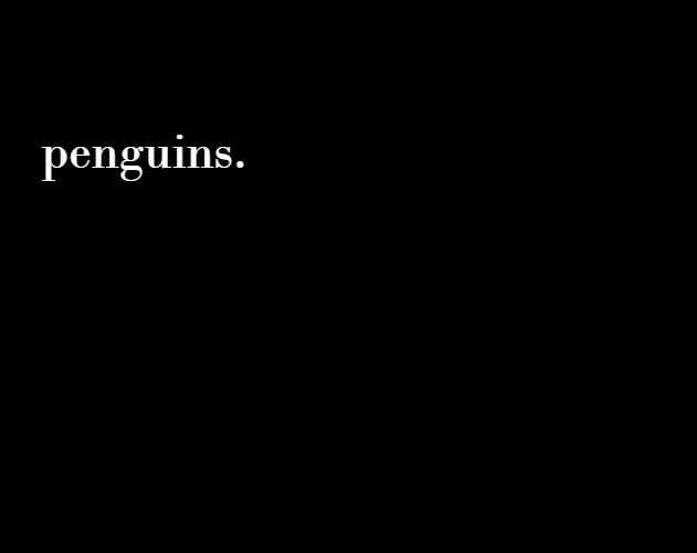 penguins (gubberton)
